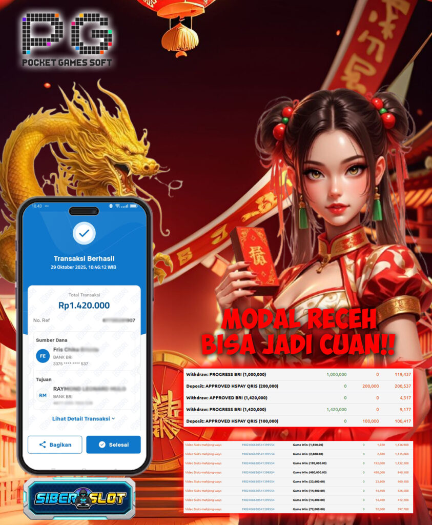 JACKPOT MAIN SLOT MAHJONG WAYS 29 OKTOBER 2025